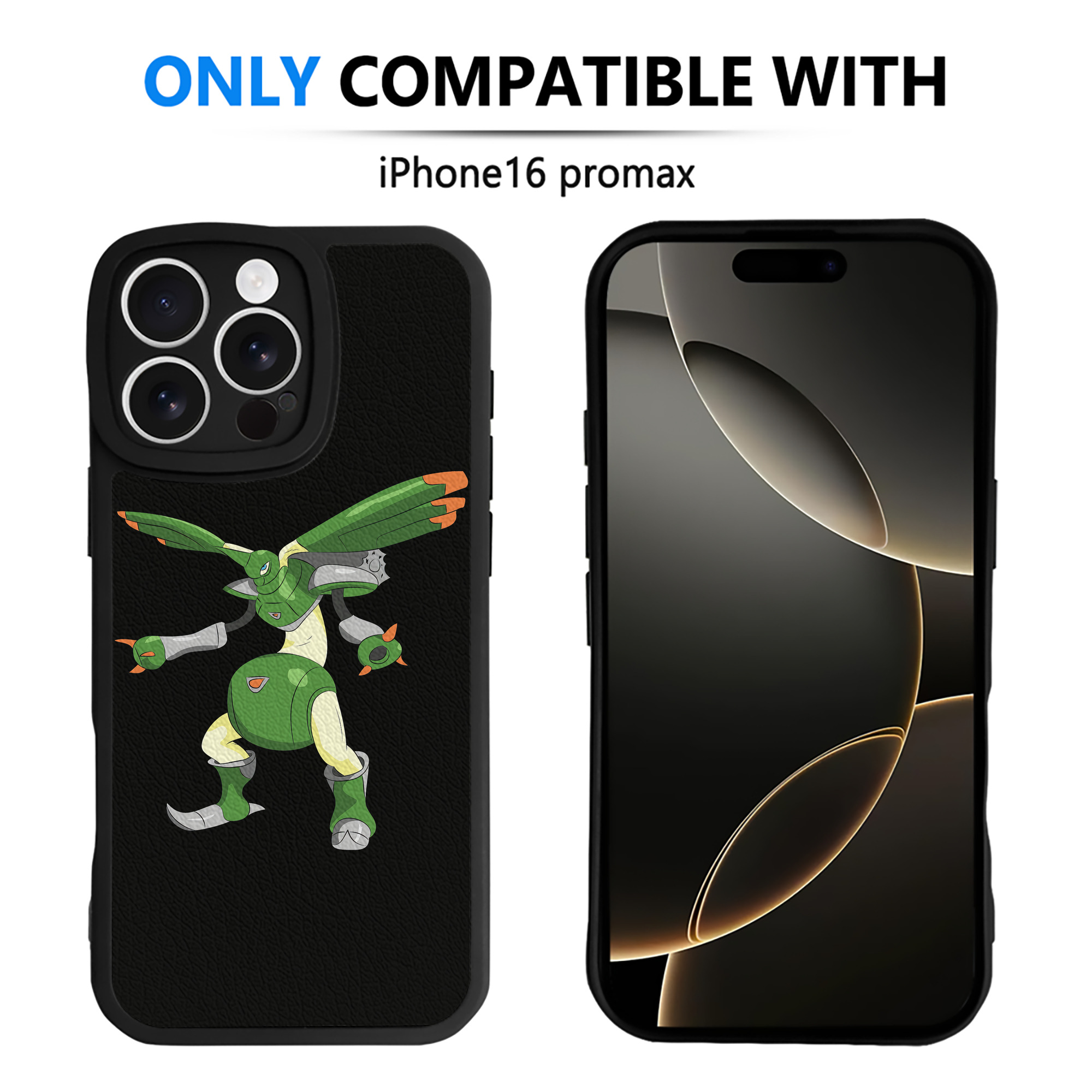 （画像用） Digimon デジタルモンスター/デジモン 【iPhone 16シリーズ対応】シリコンスマホケース（レザー調） 材質：シリコン